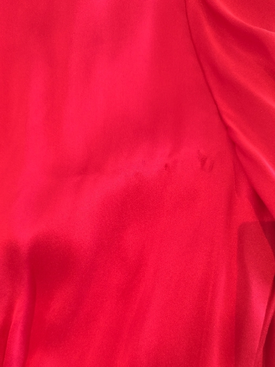 ZIMMERMAN Hot Pink Satin Wrap Dress - Picture 7 of 7